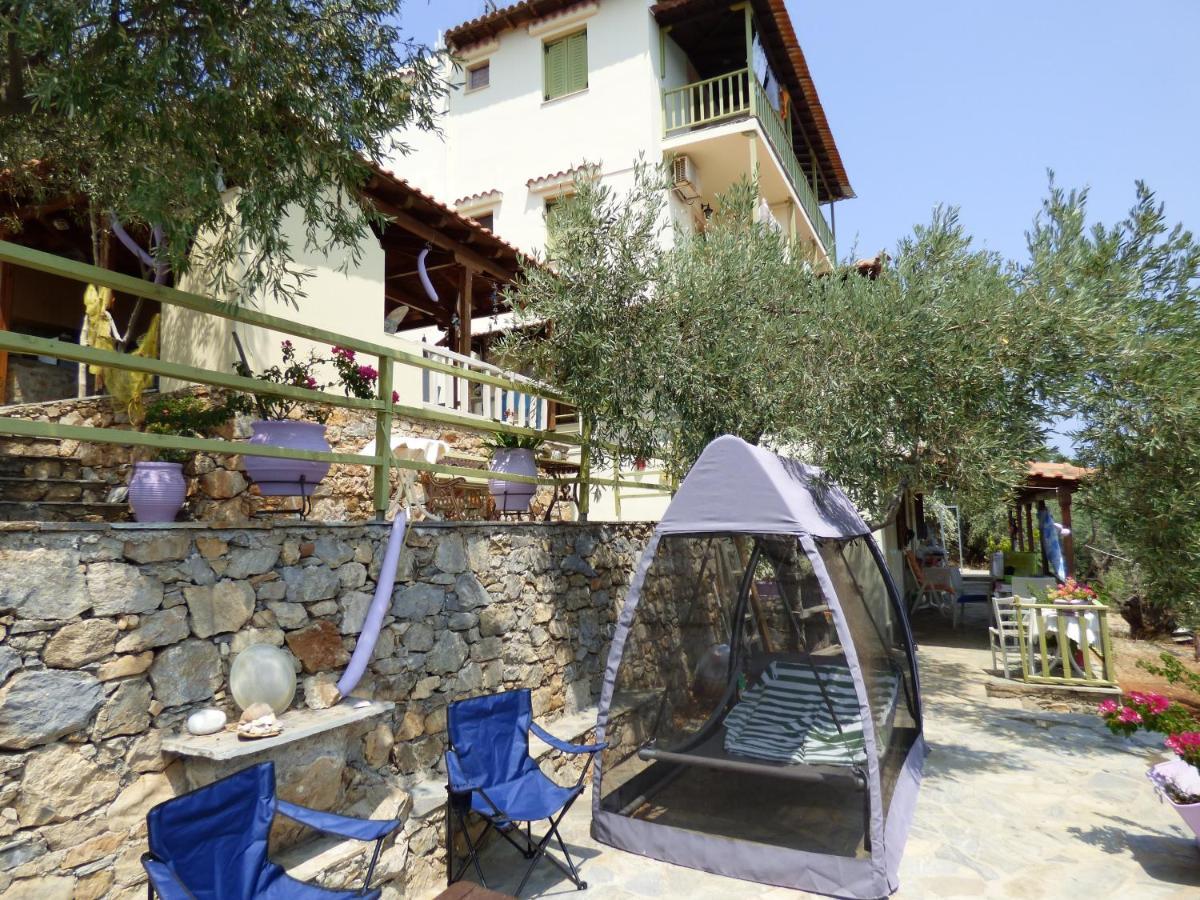 דירות Agios Petros  Odyssia Near The Seaside מראה חיצוני תמונה