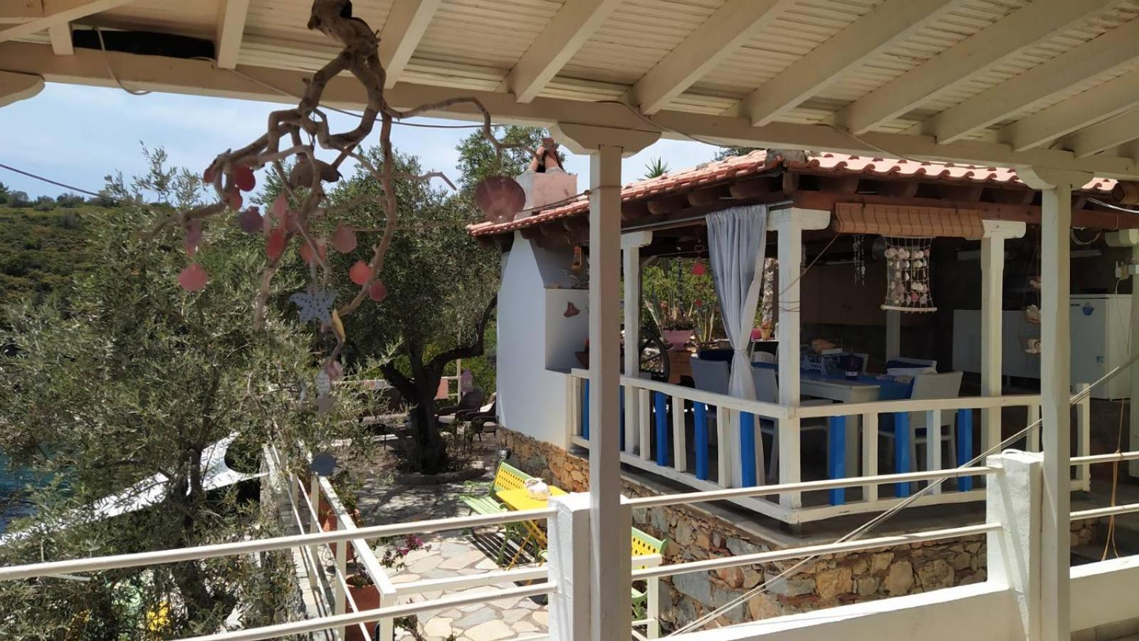דירות Agios Petros  Odyssia Near The Seaside מראה חיצוני תמונה